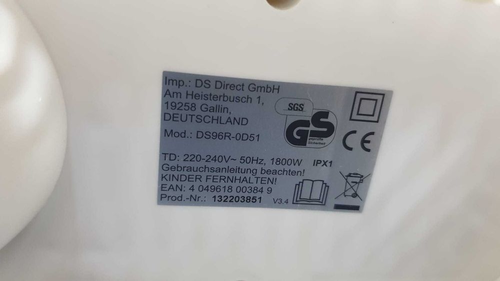 Robot de calcat camasi si bluze Cleanmaxx 1800 w