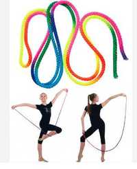 скакалки гимнастические однотонные и цветные Актобе