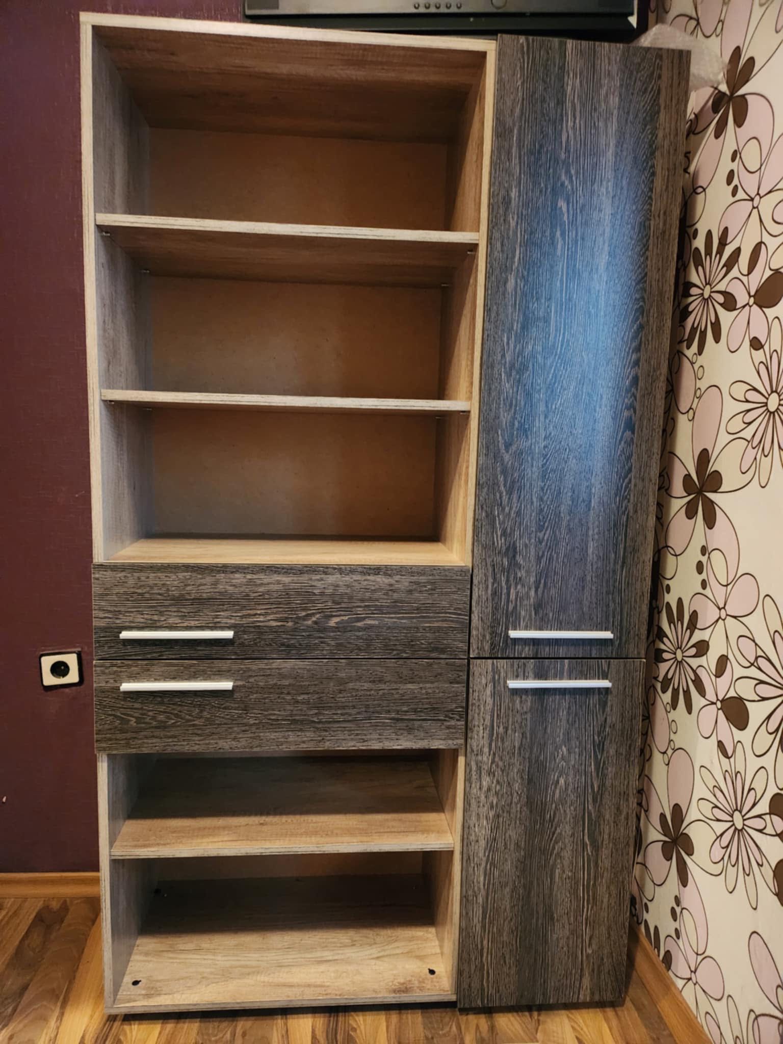 Секция с отворени елементи