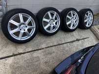4бр. Алуминиеви джанти с гуми 225/45 R17цола Kia Toyota Mazda 5x114.3