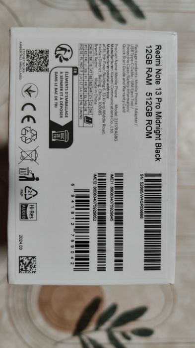 Xiaomi Redmi Note 13 Pro 512 gb
