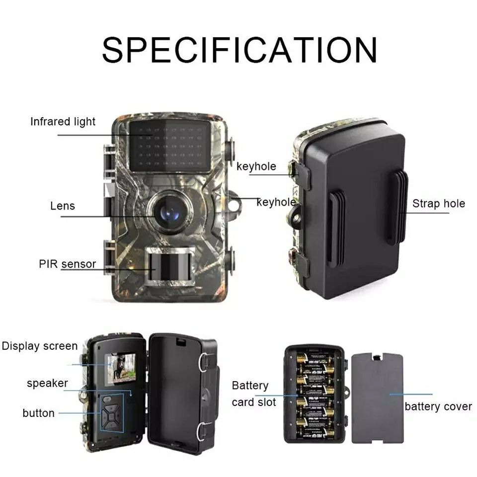 Trap / trail Camera supraveghere 12 Megapixeli Full Hd