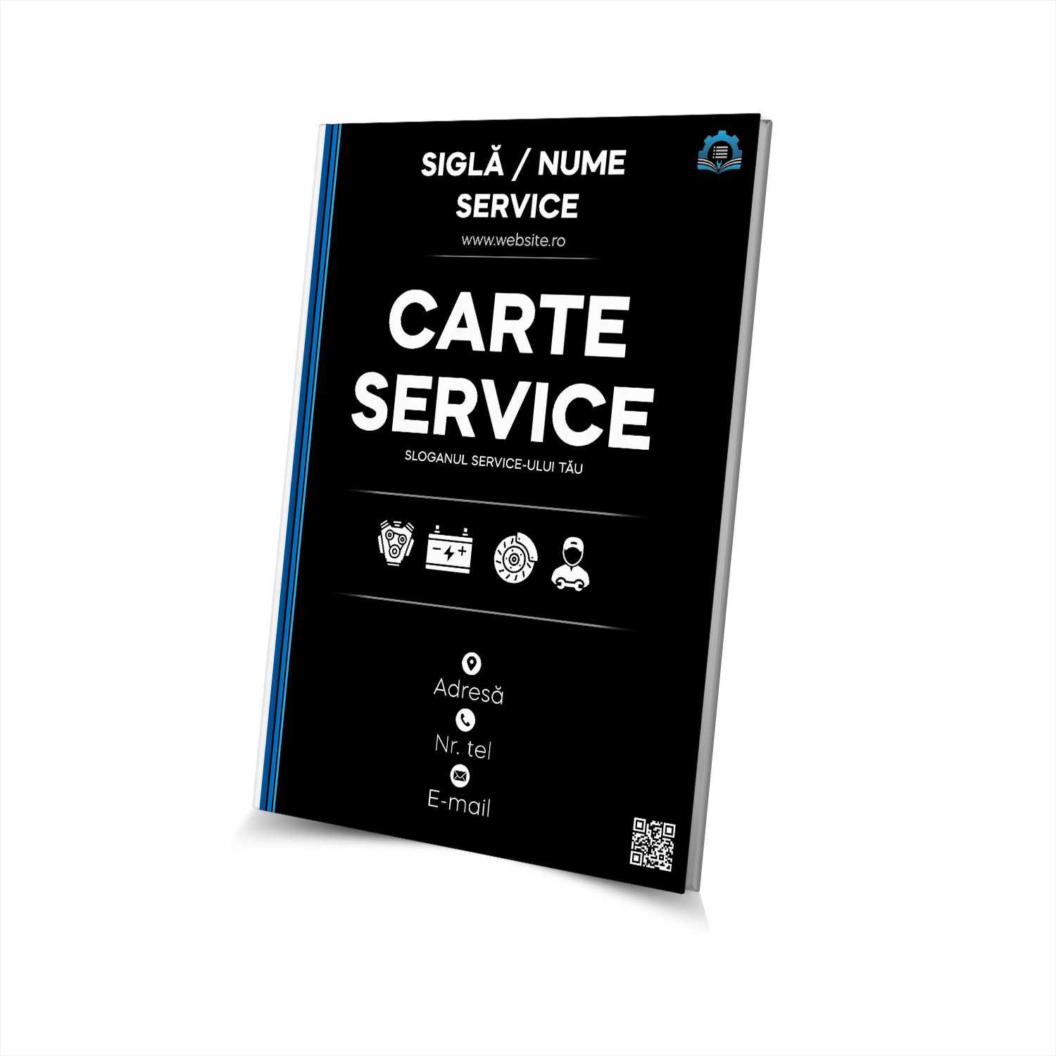 Cartea Service Pentru SERVICE | ATELIER AUTO – Personalizată