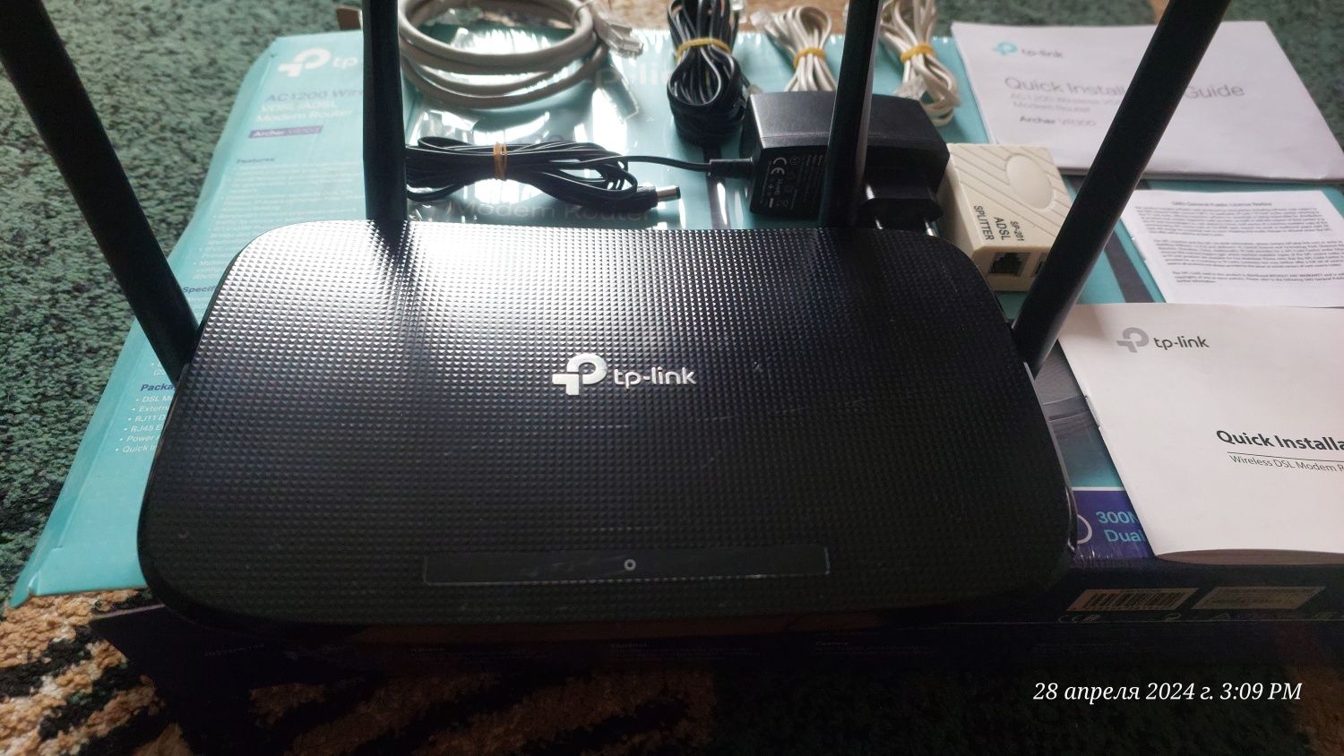 Tp-link archer vr 300 AC 1200 VDSL ADSL модем, маршрутизатор, роутер