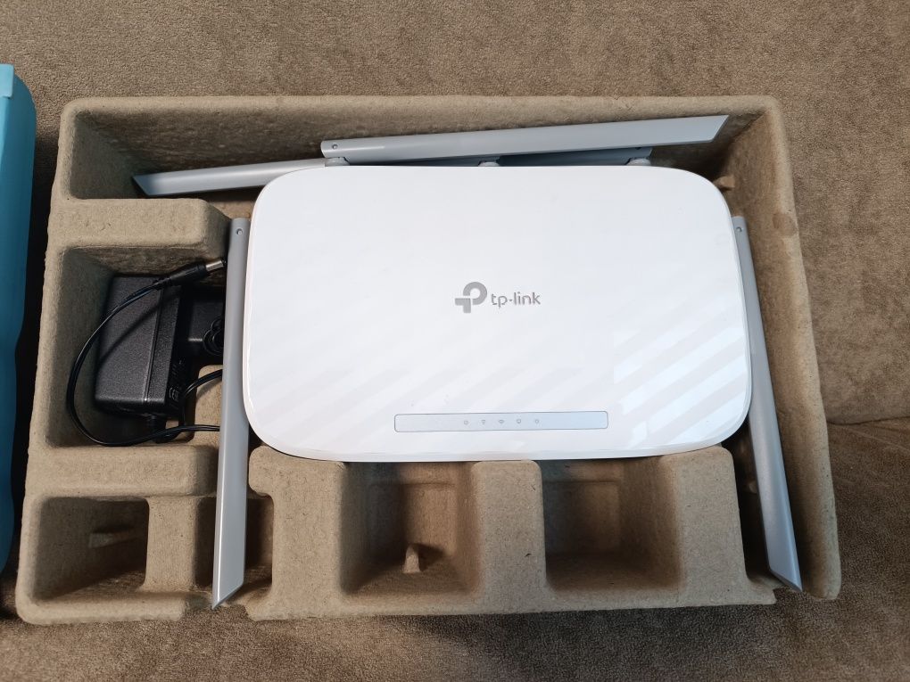 Рутер TP-Link Archer C60 Dual Band AC1350 за видеонаблюдение или дома