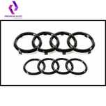 Emblema Semn Logo Negru Grila Spate Audi A3 A4 A5 A6 A7 A8 Q3 Q5 Q7 Q8