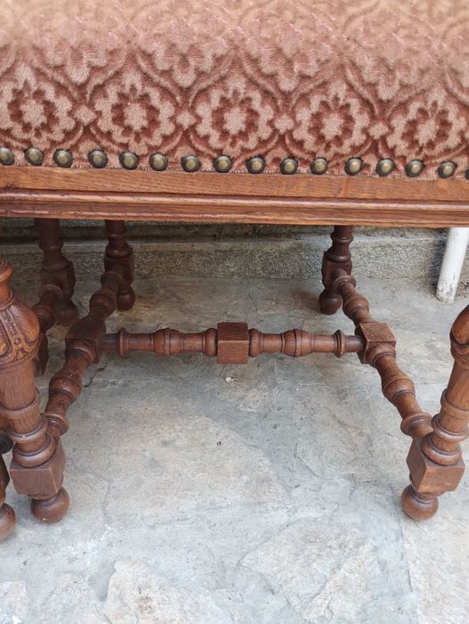 2 бр кресла / тронове / , 6 бр столове