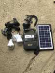 Kit solar 3 becuri+Incarcator Telefoane