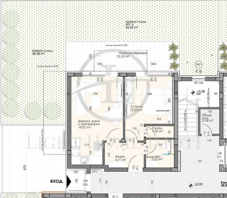 Продава се Двустаен апартамент в Пловдив, Христо Смирненски - 70 кв.м за 1093 €/кв.м - Снимка #13