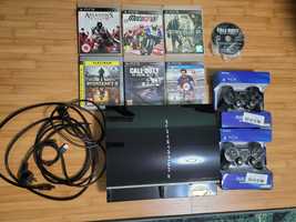 Playstation Ps 3 Backwards/Manete/Cabluri/7 jocuri