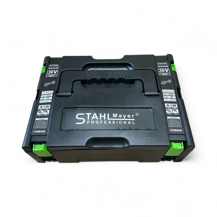Акумулаторен Ъглошлайф 36V 8,0AH STAHLMAYER-Black