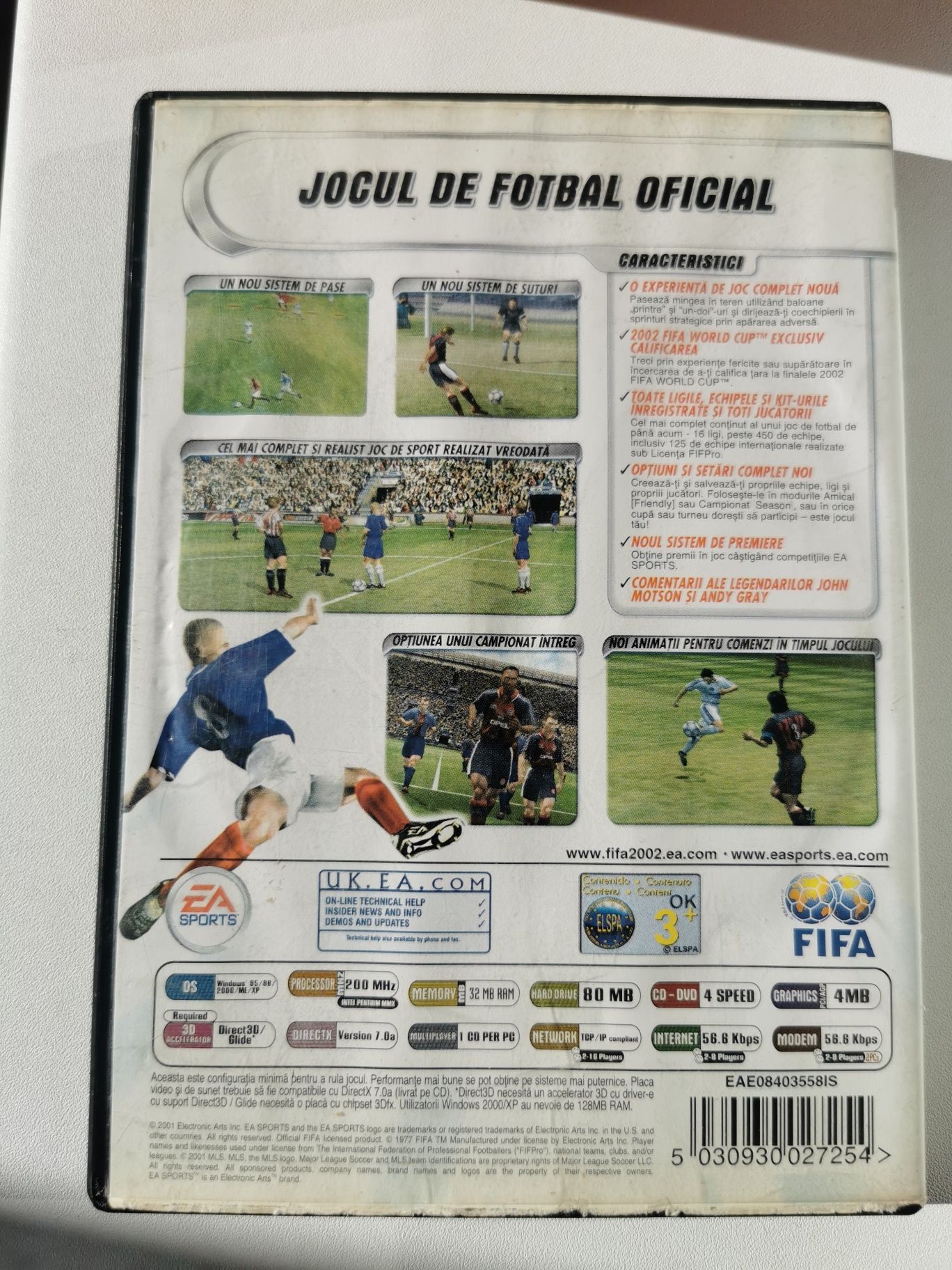 Fifa 2002 PC de colectie