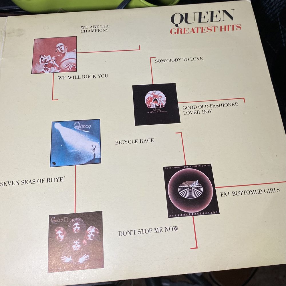 Queen Greatest hits винил