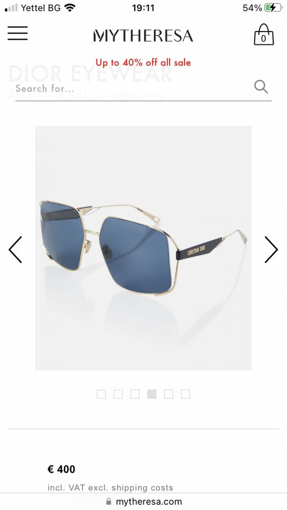 Dior оригинални слънчеви очила НОВИ