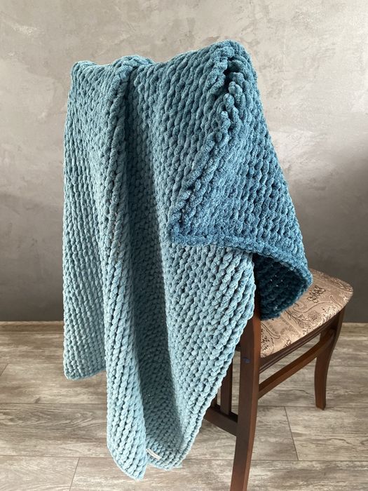 Одеяла вязаные на заказ