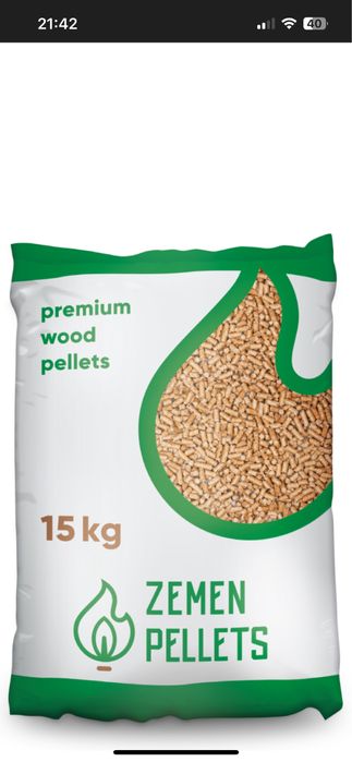 Продавам пелети Земен 7лв чувал