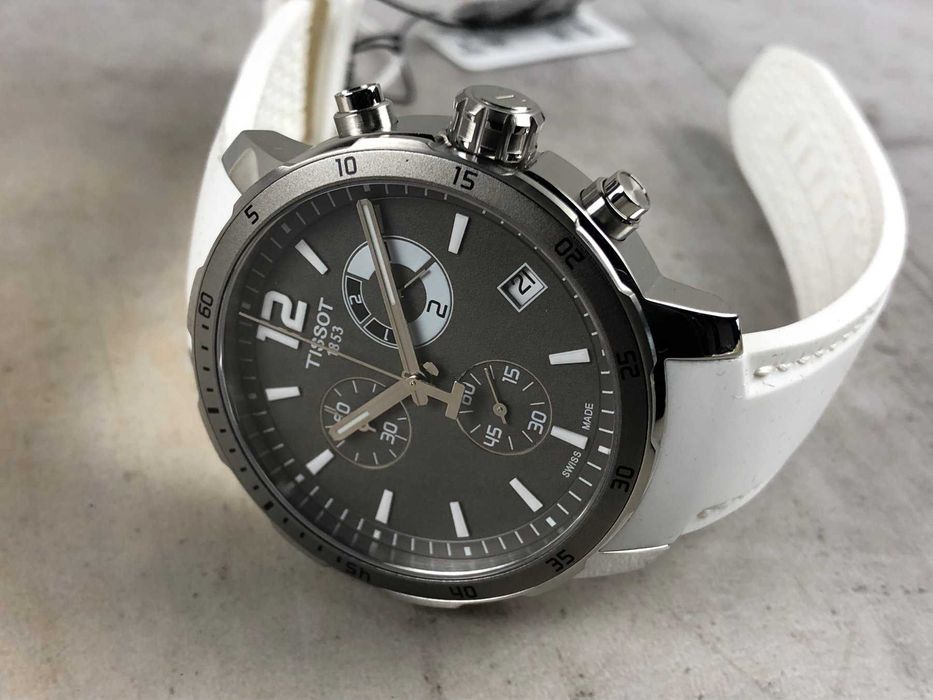 Ceas Tissot - Quickster Chronograph Football Edition - T0954491706700