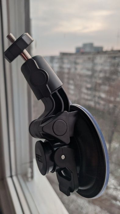Suport auto ventuza camera filet 1/4, Insta360 Osmo Go Pro Akaso.YI