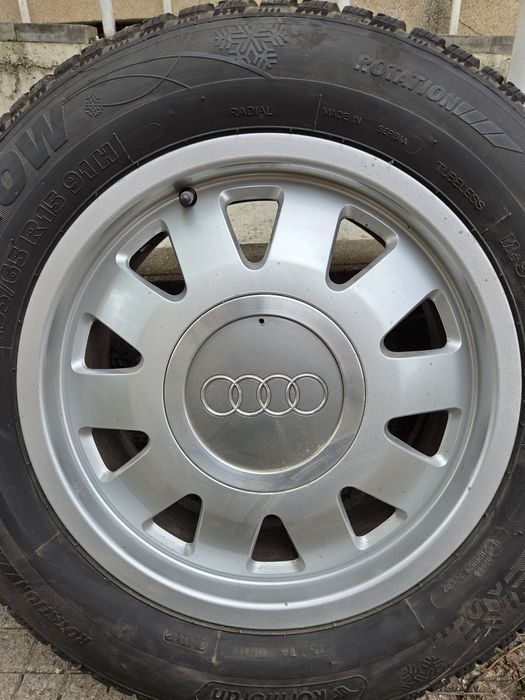 Продавам джанти с гуми 195/65R15 5х112