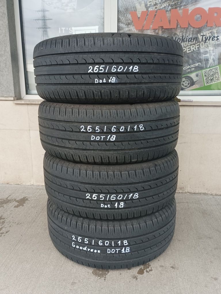 Летни 265/60/18 Goodyear/ Dot18 / 7мм