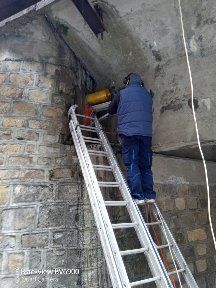 Gaura hota,centrala,AC,ventilatie in beton armat,cărămidă, BCA,etc