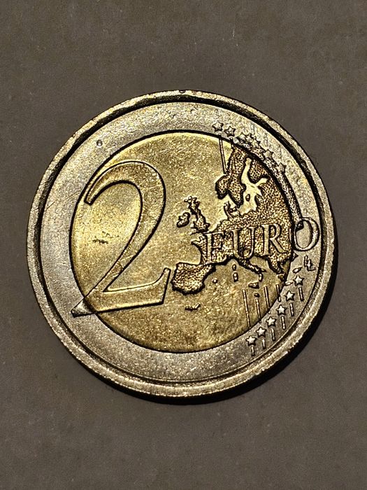 Moneda 2 euro covid rara