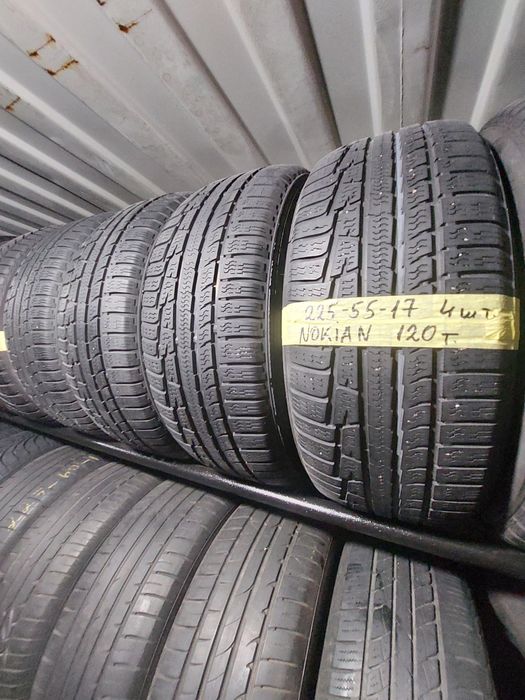 Продам резину 225/55/17 4шт. NOKIAN.120000тг.