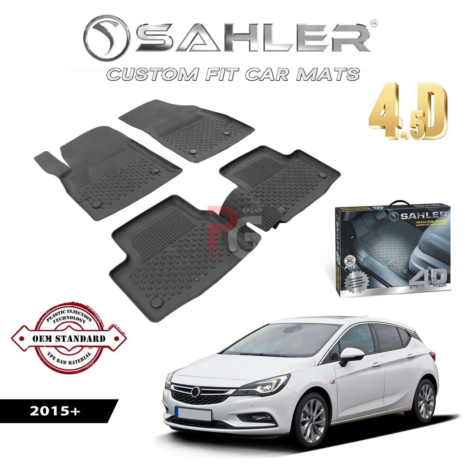 Гумени стелки за Opel Astra K 2015-2021 / Опел Астра /