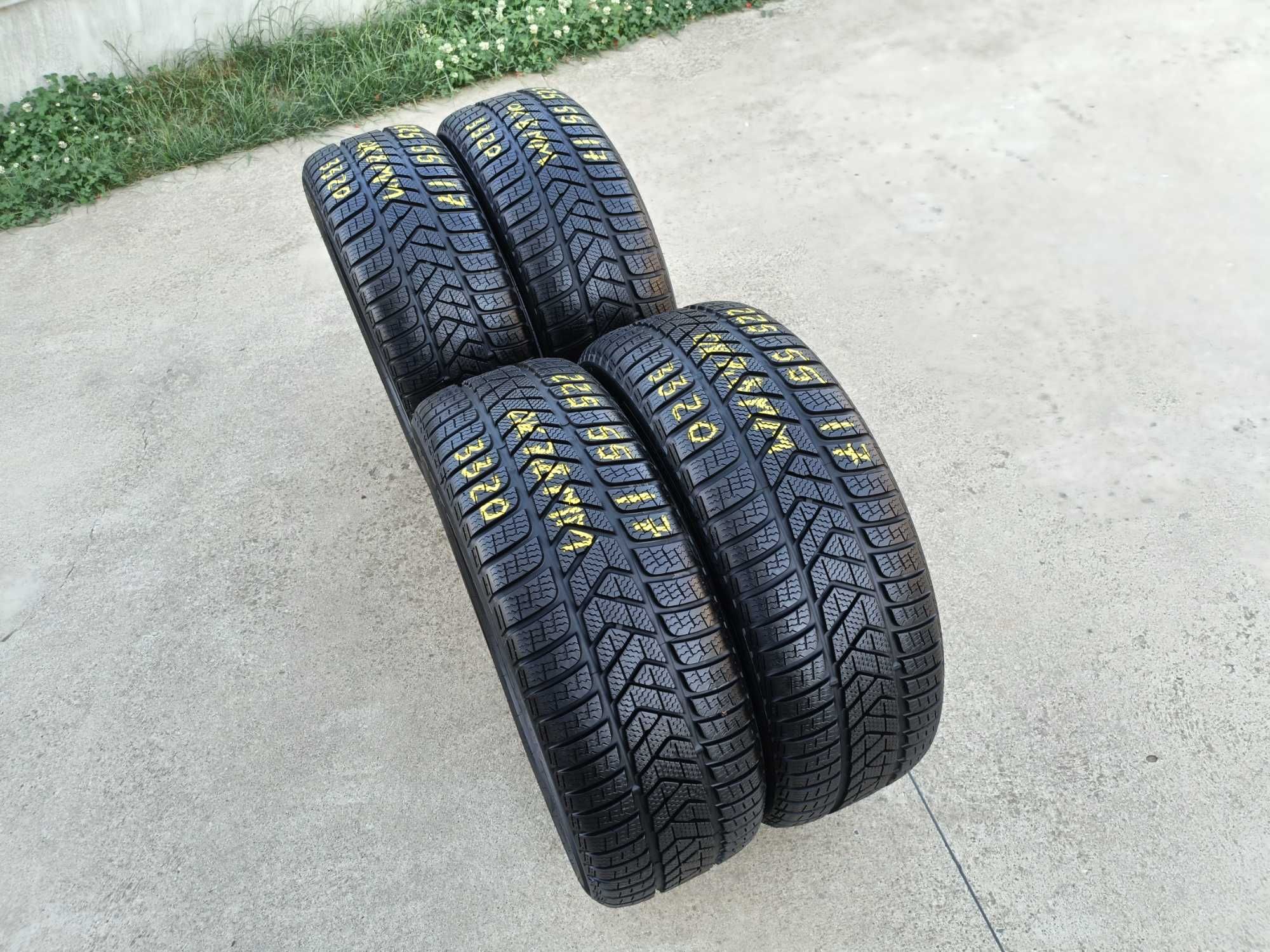 Set 4 anvelope de iarna 225 55 17 pirelli sottozero 3