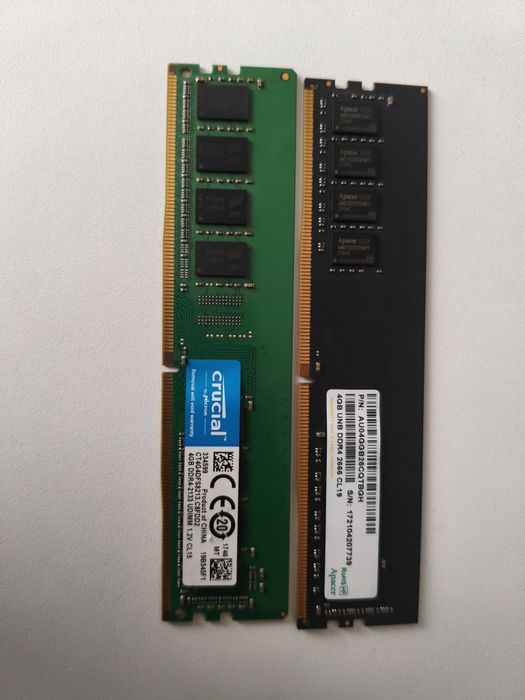 Оперативная памьят DDR4 8 gb(2*4) для пк