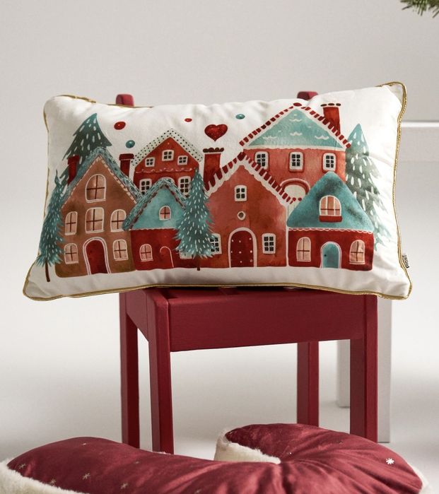 Светеща колена възглавница