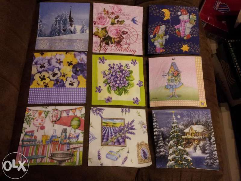 Салфетки за колекция 4