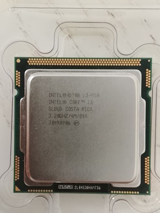 Продается Процессор Intel I3 - 550 3.20GHZ/4Ядра