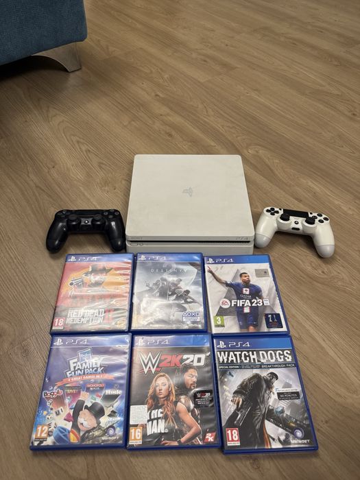 Ps4 slim alb impecabil