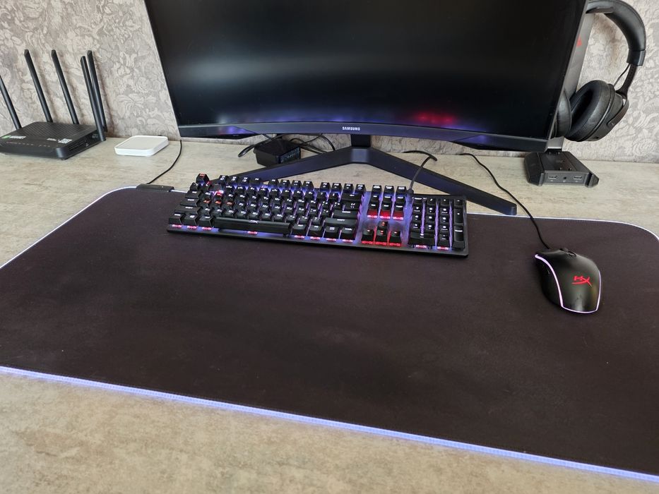 Клавиатура, Мышь, Коврик HyperX