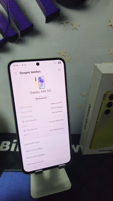 Samsung A55 Duos 256GB 8GB RAM Preṭ fix Ca NOU.