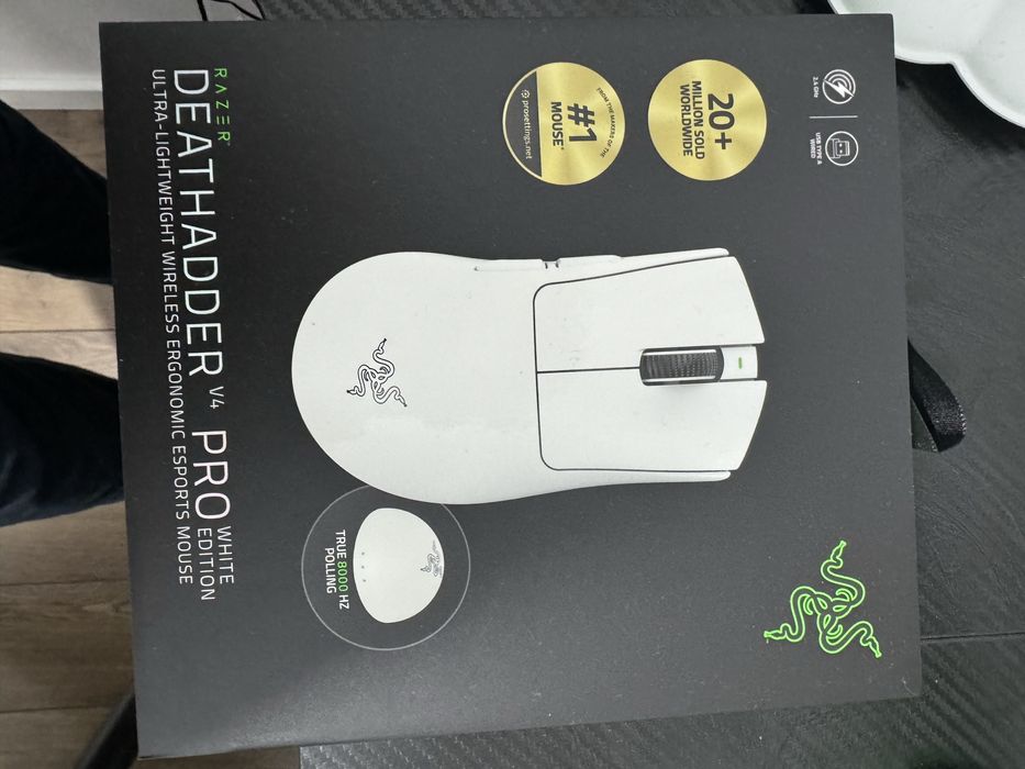 Mouse gaming wireless Razer DeathAdder V4 Pro nou, sigilat