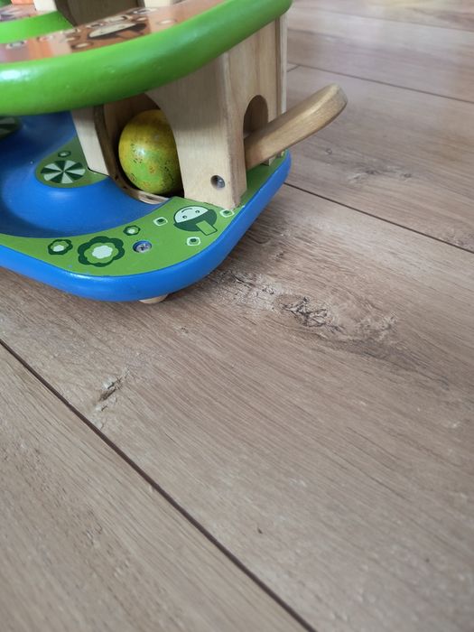 Traseu lemn cu bile copii