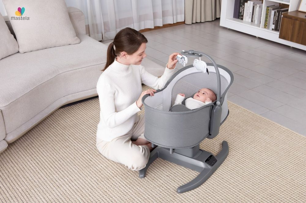 Люлька-качалка Mastela 5-в-1 для сна и ухода за малышом