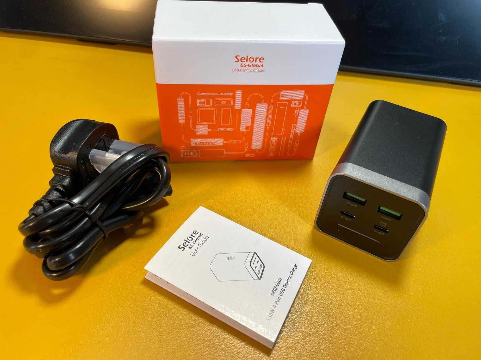 150 W USB C зарядно устройство, PPS 4-портов GaN блок PD 100 W