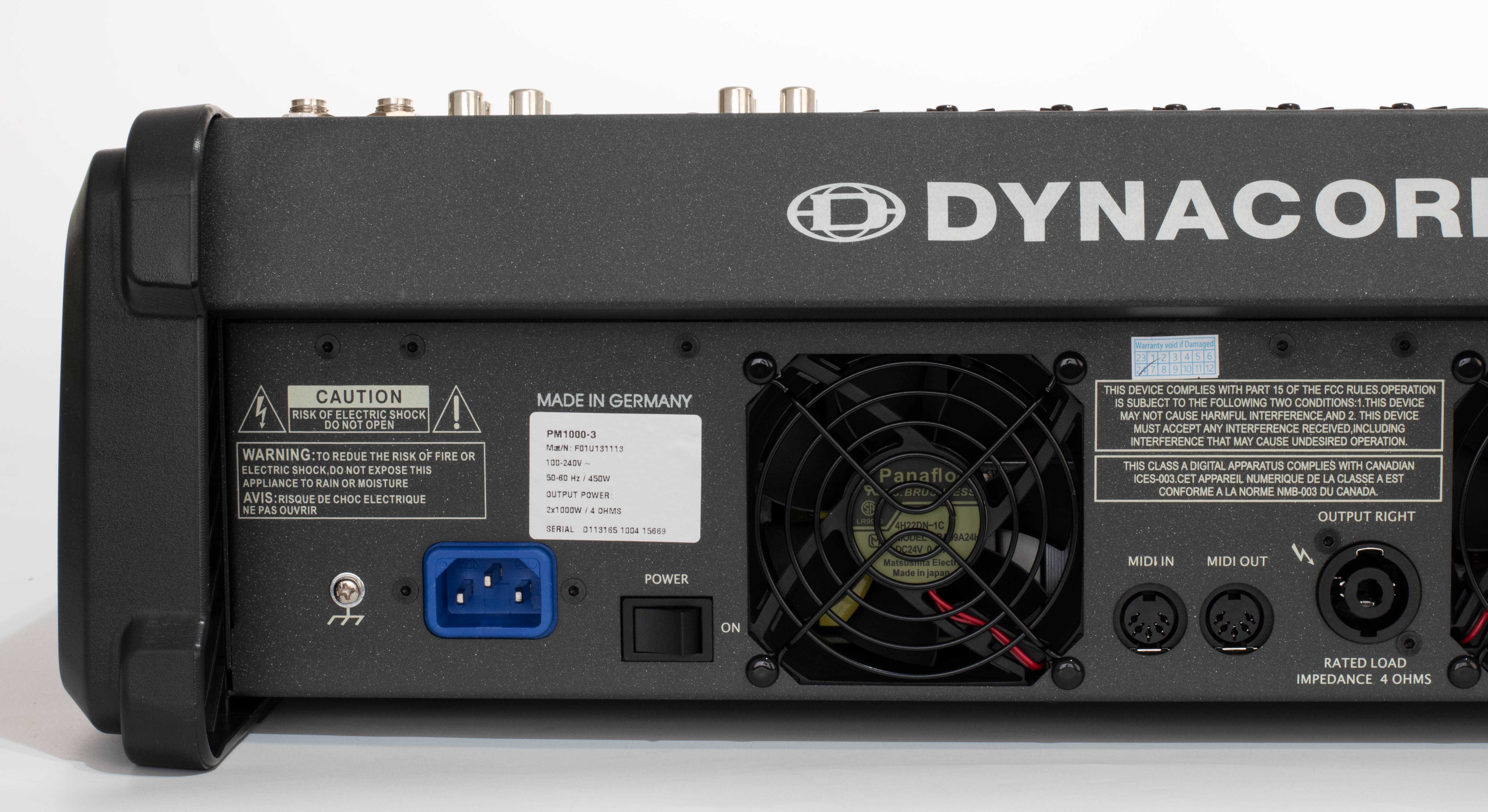 Audio mixer active 2X1000W Dynacord PowerMate 1000 3 (Clone)