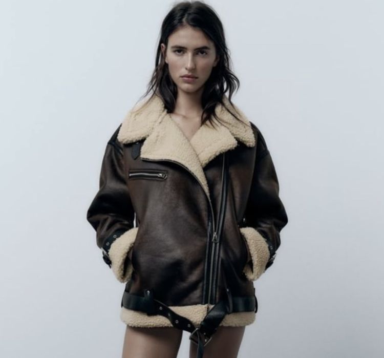 Дубленка от Zara