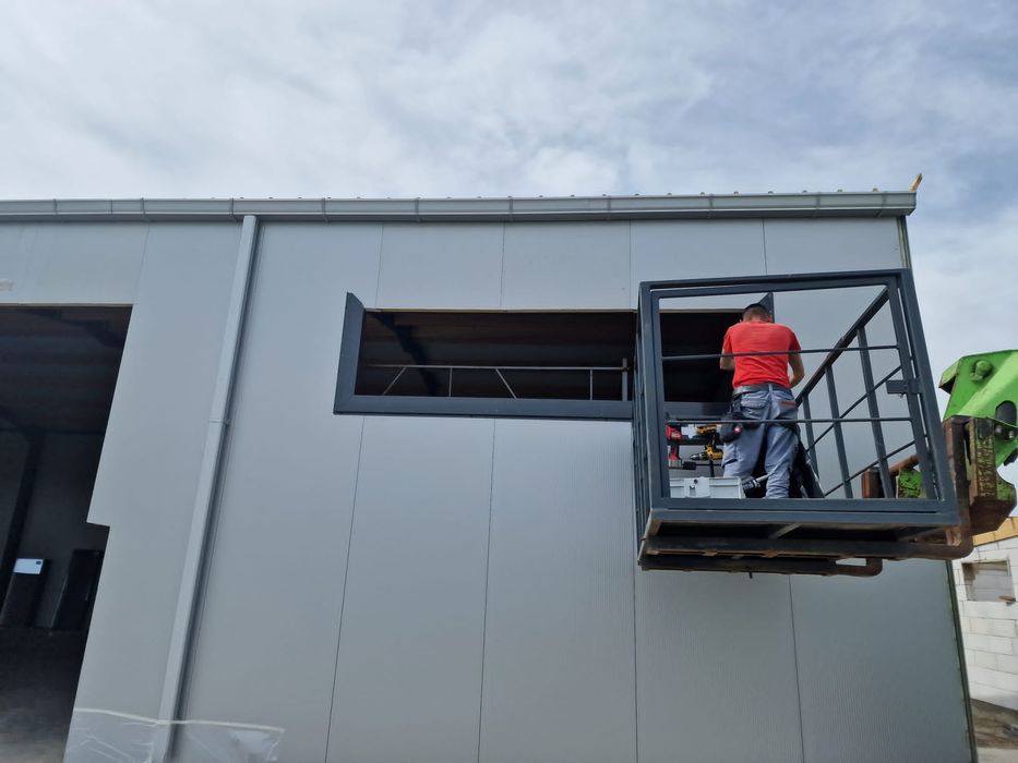 Exectăm hale metalice cu design personalizat, după proiectul tău!