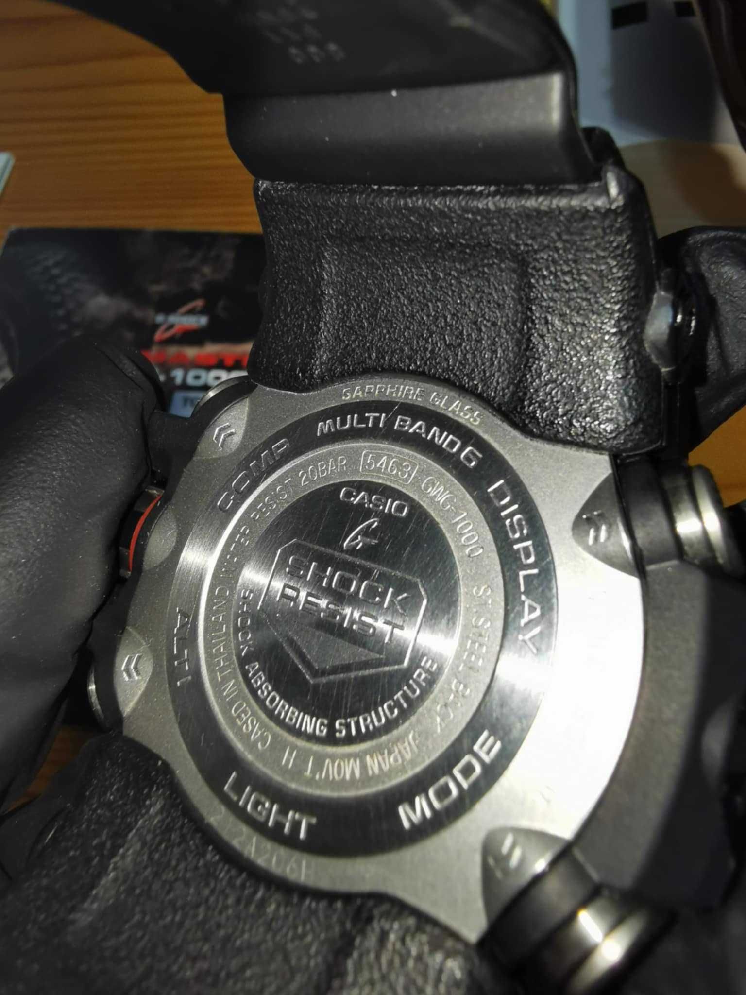 Casio G shock Mudmaster GWG-1000-1A1 All black
