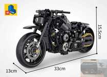 NOU compatibil lego Technic motocicleta Harley Davidson 30cm