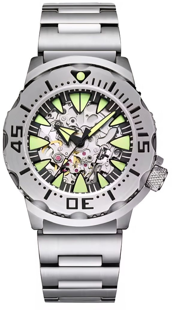 Ceas automatic, skeleton.