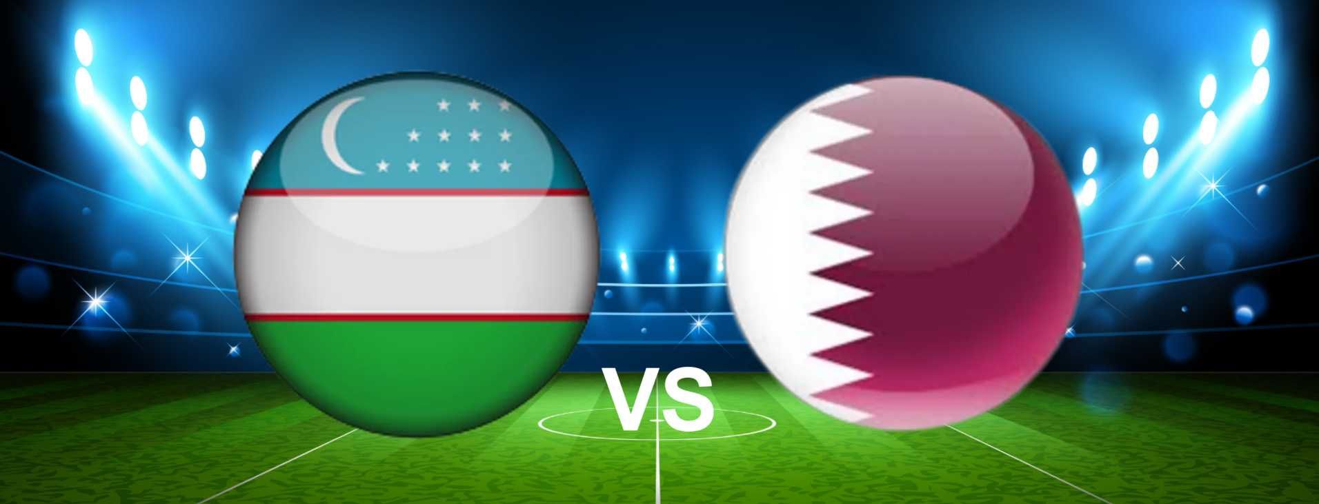 Ozbekiston vs qatar