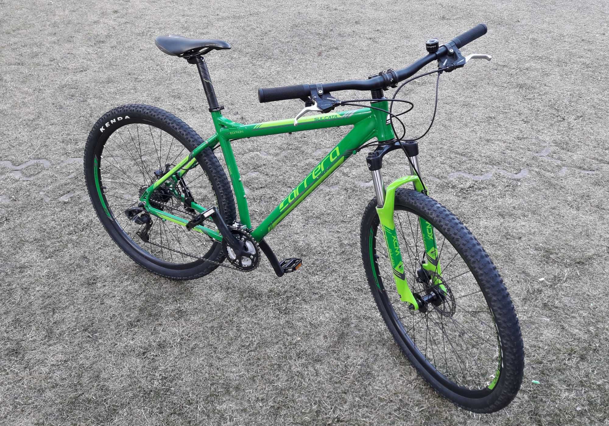 Bicicletă MTB 29’ Carrera Sulcata, 24 viteze, ALU frână disc - verde