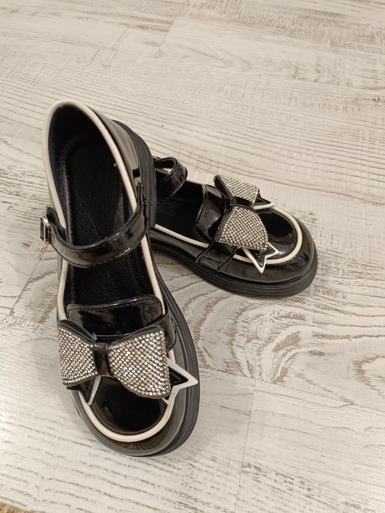 Pantofi mocasini școală 20 cm interior