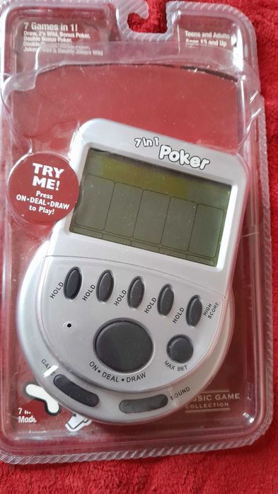 vand consola electronica joc poker 7 in 1